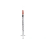 Strzykawka trzyczęściowa 1 ml do insuliny U-40 z igłą 0,4 x 13 mm (100 szt.) - KD-JECT