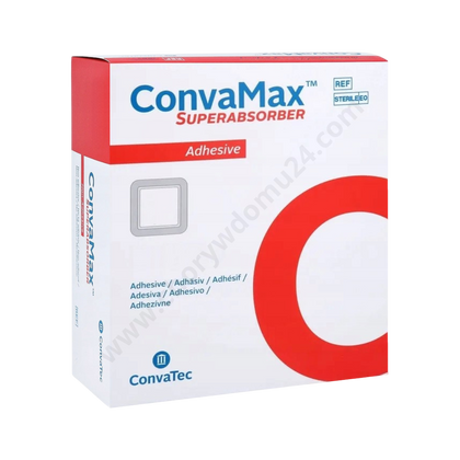 Convamax Superabsorber Adhesive - opatrunek 10 x 10 cm. (10 szt.) - ConvaTec