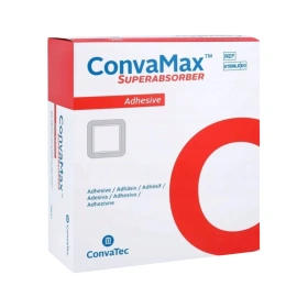 Convamax Superabsorber Adhesive - opatrunek 10 x 10 cm. (10 szt.) - ConvaTec