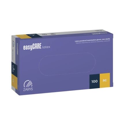 EasyCare rękawice lateksowe pudrowane (100 szt.)
