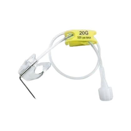 Igła do portu Surecan 20G/20 mm ze skrzydełkami, z drenem 16,5 cm (1 szt.) - Braun