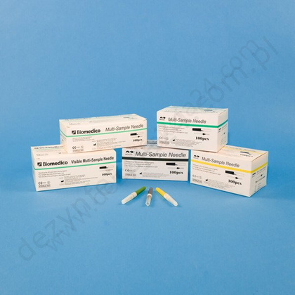 Igła multiadapter systemowa Multi-Sample Needle 22G 0,7 x 38 mm (1,5") (100 szt.)