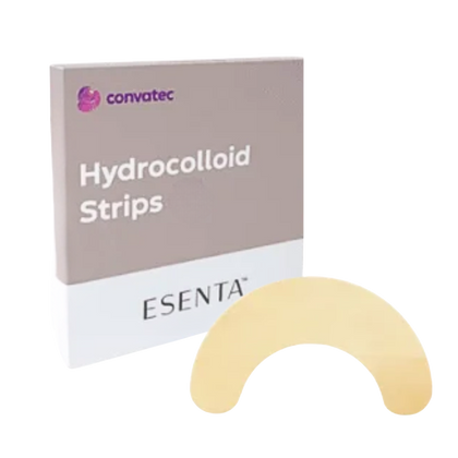 Esenta - cienkie hydrokoloidowe paski mocujące 3 x 15 cm półksiężyc (5 szt.) - ConvaTec