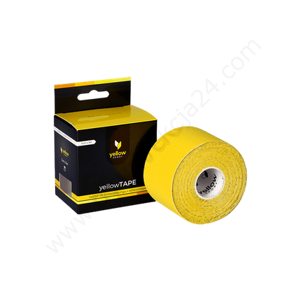 yellowTape - taśma do kinesiotapingu 5cm x 5m - żółta (1 szt.)