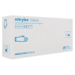 NITRYLEX CLASSIC - Rękawice nitrylowe bezpudrowe WHITE (100 szt.)