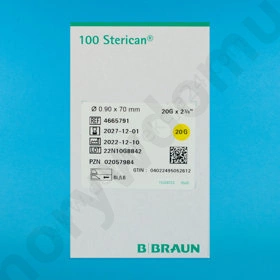 Igła Sterican 0,9 x 70 mm 20 G (100 szt.) - Braun