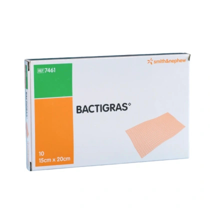 Bactigras opatrunek parafinowy 15 x 20 cm. (10 szt.)