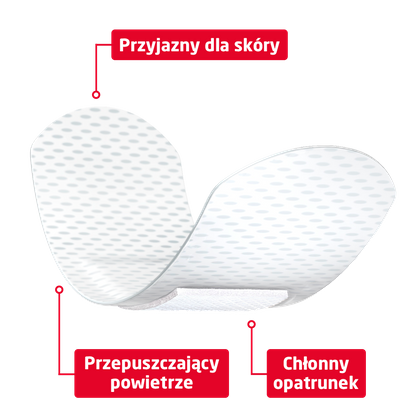 Plastry Leukoplast Soft White (20 szt.) <br>19 x 72 mm - 12 szt, 38 x 72 mm - 8 szt.