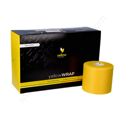 yellowWrap - podkład piankowy 7cm x 27m - żółty (6 szt.)