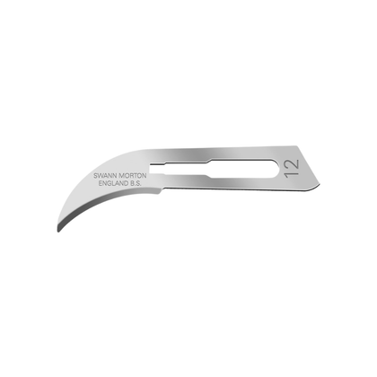 Ostrza chirurgiczne Swann Morton nr 12 (100 szt.) jałowe