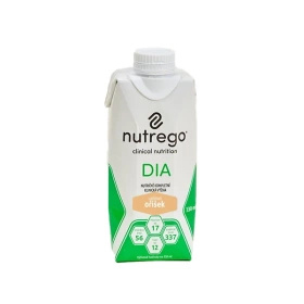 Nutrego DIA 12 x 330 ml o smaku orzechowym - płynna dieta dla diabetyków