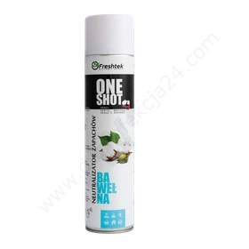 ONE SHOT - neutralizator zapachów 600 ml. - bawełna