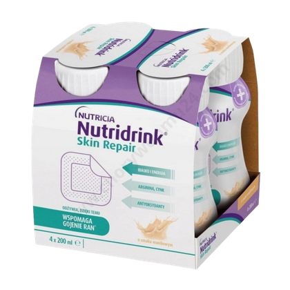 Nutridrink SKIN REPAIR wanilia 200 ml (4 szt.)