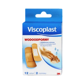 Plaster wodoodporny (12 szt.) - Viscoplast