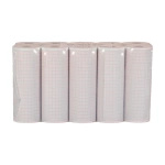 Papier do EKG Ascard - A4, B56, Mr Blue, Mr Silver, Mr Grey - 112 mm x 25 m nadruk, warstwa termiczna na zewnątrz (10 szt.)