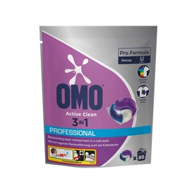 Omo Pro Formula ActiveClean 3in1 Caps (80 szt.)