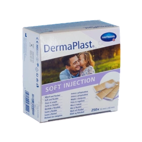 Plaster poiniekcyjny DermaPlast Sensitive 4 x 1,6 cm (250 szt.)