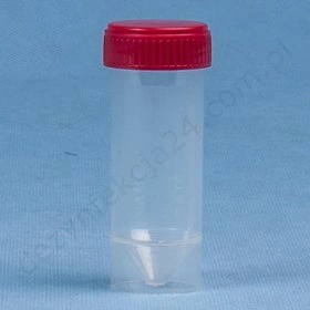Pojemnik PP 30 ml na płyny ustrojowe (50 szt.) -  sterylny