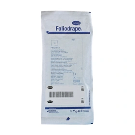 Foliodrape. Serweta 2. warstwowa 50 x 60 cm., z otworem 7 cm. i przylepcem, sterylna