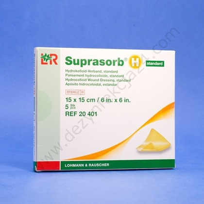 SUPRASORB H 15 x 15 cm. Opatrunek hydrokoloidowy (5 szt.)