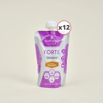Nutrego FORTE 200 ml morela (12 szt.)