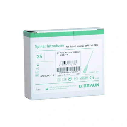 Prowadnica 20G x13'8" do igieł podpajęczynówkowych Spinocan, Pencan, Atraucan 27G i 29G - Braun