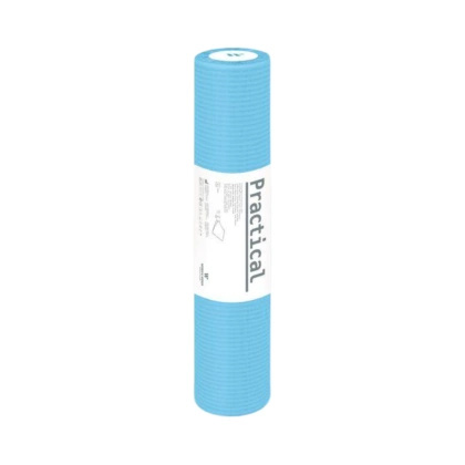 Podkład podfoliowany w rolce 50 cm x 50 m, perforacja co 50 cm - Practical, niebieski