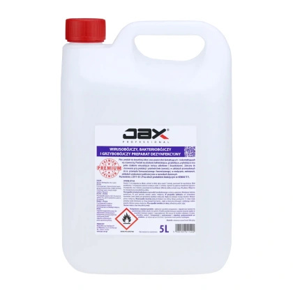 JAX 34 Premium Wirusobójczy, bakteriobójczy i grzybobójczy preparat dezynfekcyjny 5L