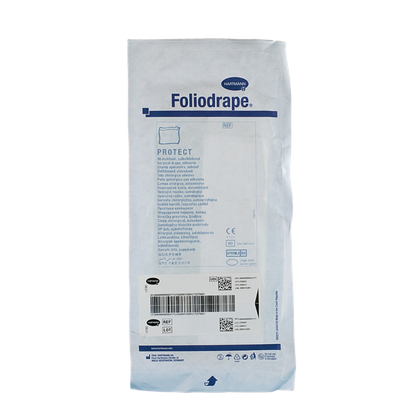 Foliodrape. Serweta 2. warstwowa 50 x 50 cm., z przylepcem, sterylna