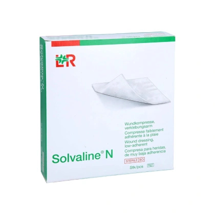 SOLVALINE N 5 x 5 cm. sterylne (25 szt.)