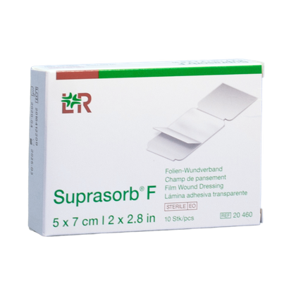 Opatrunek foliowy SUPRASORB F 5 x 7 cm (10 szt.)