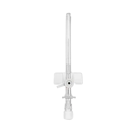 Kaniula dożylna 17G 1,5 x 45 mm biała, z portem bocznym i liniami RTG - KD-FIX