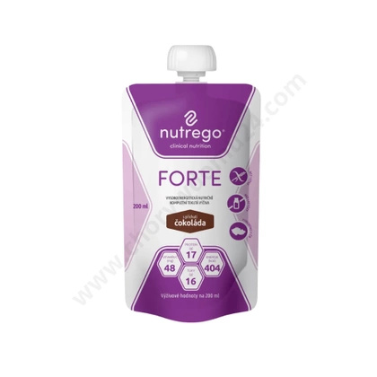 Nutrego FORTE czekolada 200 ml (12 szt.)