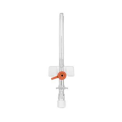 Kaniula dożylna 14G 2,1 x 45 mm pomarańczowa, z portem bocznym i liniami RTG - KD-FIX