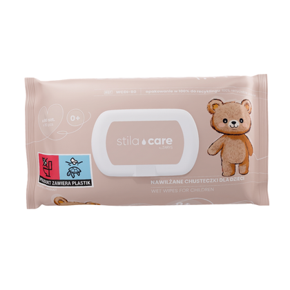 Stila Care - Chusteczki nawilżane dla dzieci (80 szt.)