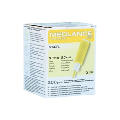 Nakłuwacz Medlance PLUS 2,0 mm (200 szt.)