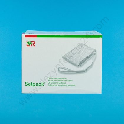 SETPACK Toptex lite RK - Serweta gazowa 4. warst. 20. nitk. RTG 40 x 40 cm. (20 x 2 szt) sterylna, biała -  L&R