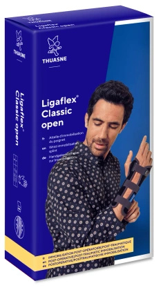 Ligaflex Classic open, dwustronny, rozmiar 1 - szary