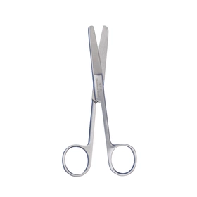 Nożyczki operacyjne 16,5 cm tępo-tępe - proste