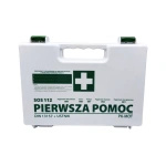 Apteczka K13.2 z wieszakiem ściennym DIN 13157 + aparat do sztucznego oddychania