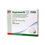 SUPRASORB X + PHMB 5 x 5 cm. (5 szt.)