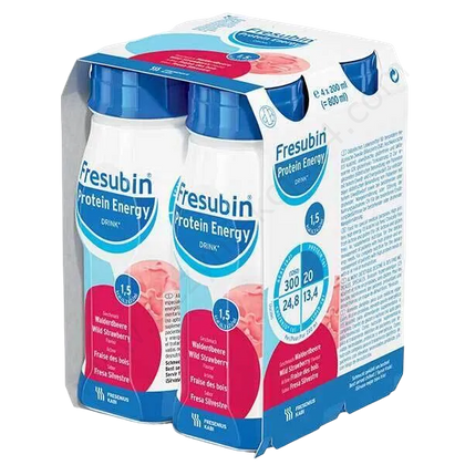 Fresubin Protein Energy Poziomka Drink 200 ml. (4 szt.)