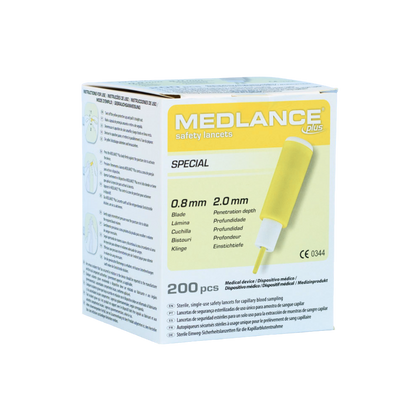 Nakłuwacz Medlance PLUS 2,0 mm (200 szt.)