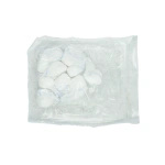 Tupfery gazowe fasolki 17. nitkowe z nitką RTG 15 x 15 cm. (10 szt.) sterylne - Matopat