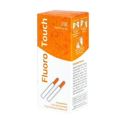 Fluoro Touch - Paski Fluoresceinowe (100 szt.)