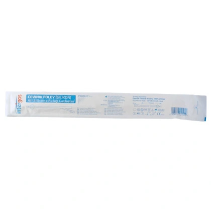 Cewnik Foley 100% silikon dwudrożny - rozm. CH 18