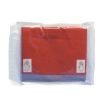Serweta na stolik MAYO 140 x 80 cm. sterylna, wzmocniona, czerwona - ALPHAtex