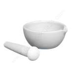 Moździerz porcelanowy - śr. zewn/wewn. 80/60 mm