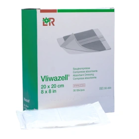 Vliwazell Sterile 20 x 20 cm. Opatrunek wysoce chłonny, STERYLNY (30 szt.)