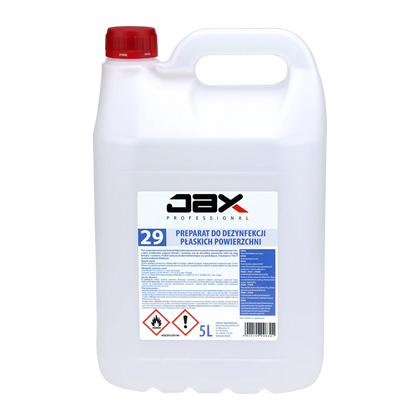 JAX 29 Preparat do dezynfekcji płaskich powierzchni 5L